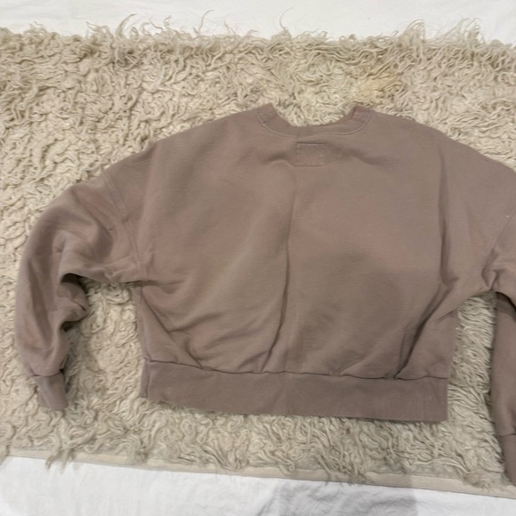 Abercrombie & Fitch Cream and Tan Soft Collection Sweater - Picture 3 of 3